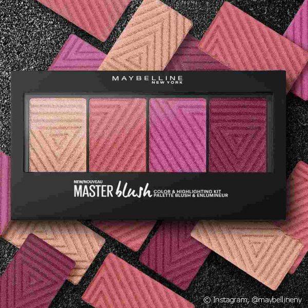 A paleta Master Blush de Maybelline NY vende no Brasil, sim! Confira mais detalhes na matéria (Foto: Instagram @maybellineny)